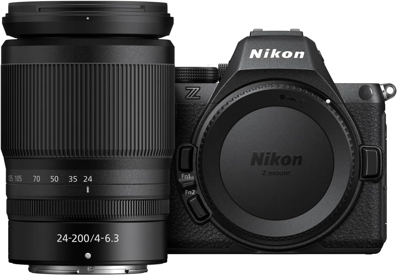 Nikon Z mount  
24-200/4-6.3  
135 105 70 50 35 24  
Fn1 Fn2