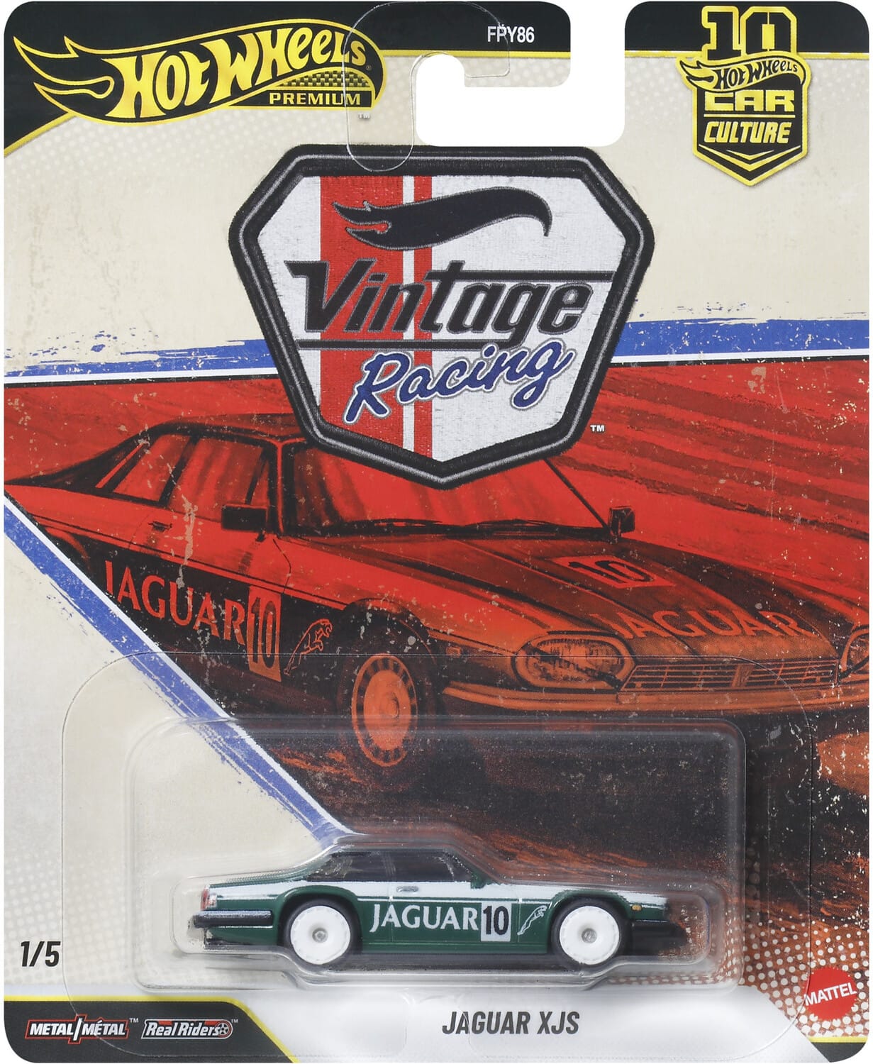 Mattel - Hot Wheels Premium: Vintage Racing Jaguar XJS - COLLECTIBLES - Multicolor price history on PriceWatchPro