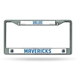 Rico Industries - Dallas Mavericks NBA Chrome Metal License Plate Frame - Multi