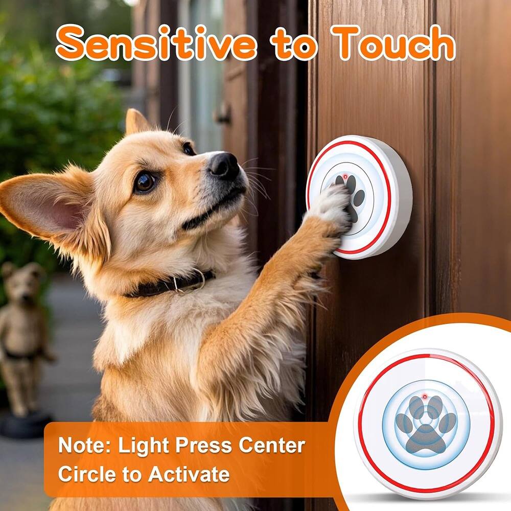 Sensitive to Touch

Note: Light Press Center Circle to Activate