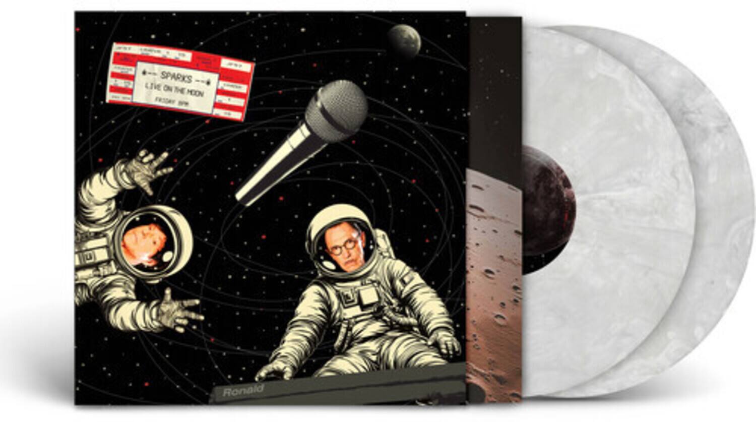 Sparks - Sparks Live on the Moon   - VINYL LP