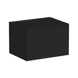 Boyel Living - 36-in W x 24-in H x 27-in D Shaker RTA Kitchen Deep Wall Cabinet with Soft-Close - Black