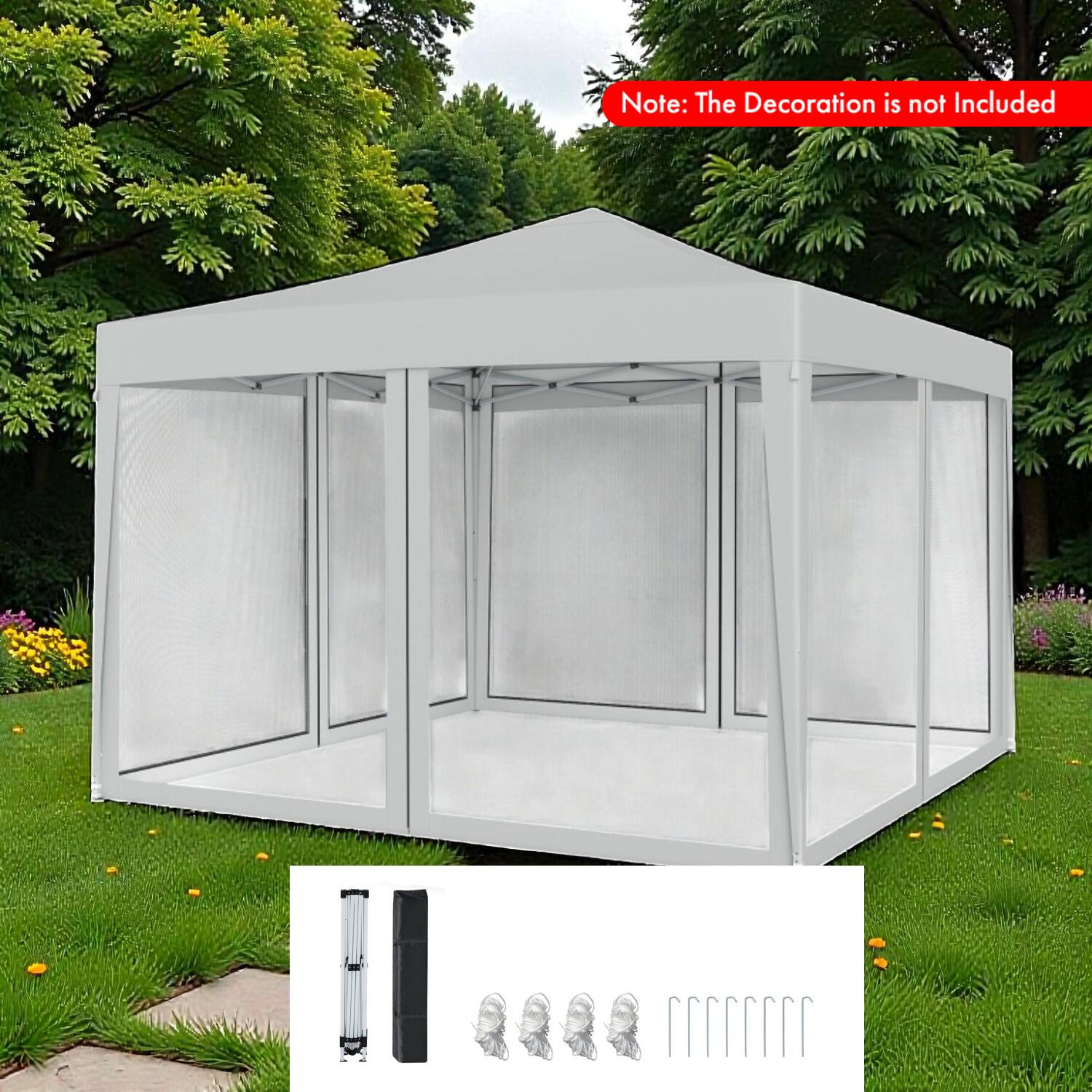 Note: The Decoration is not Included