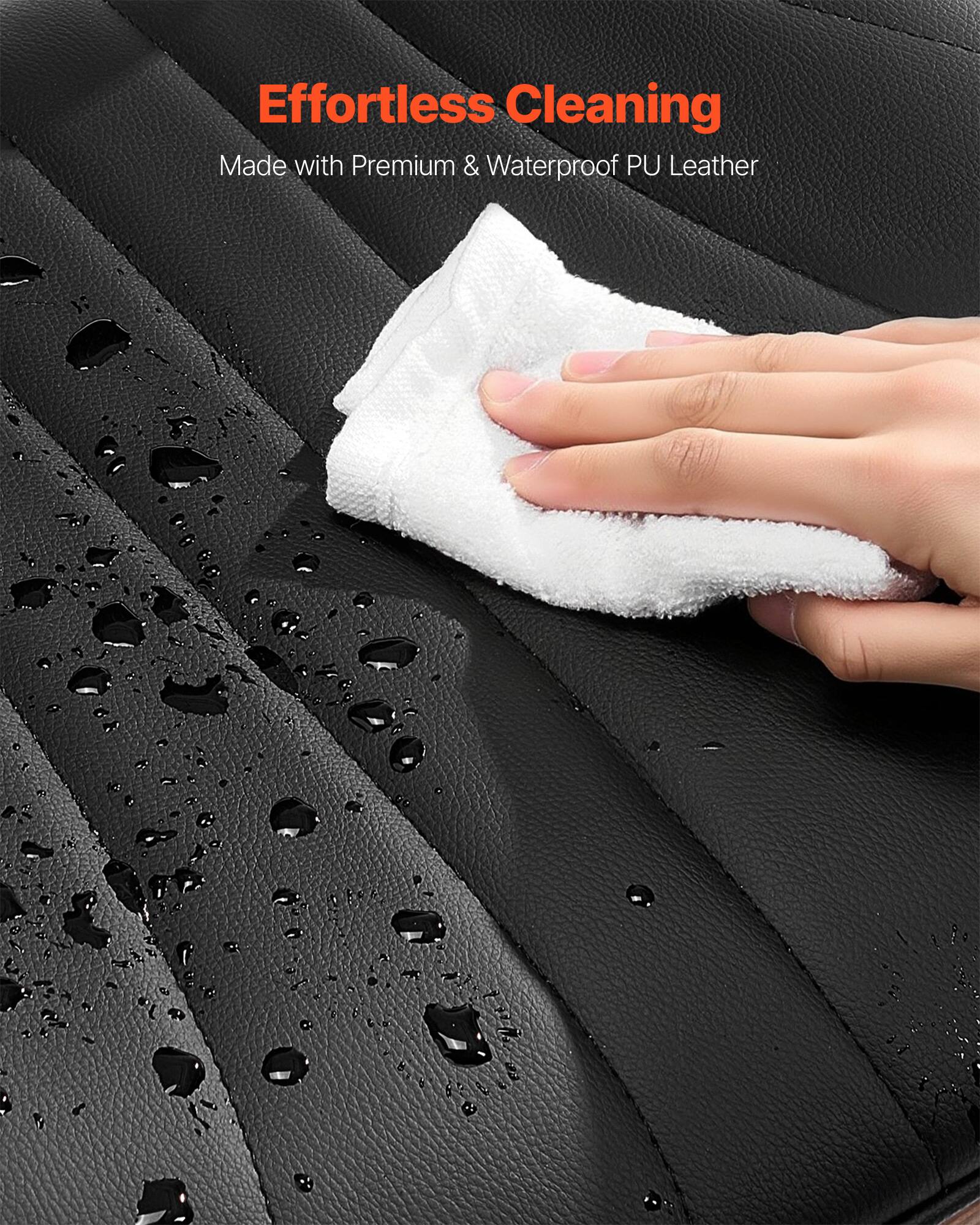 Effortless Cleaning  
Made with Premium & Waterproof PU Leather
