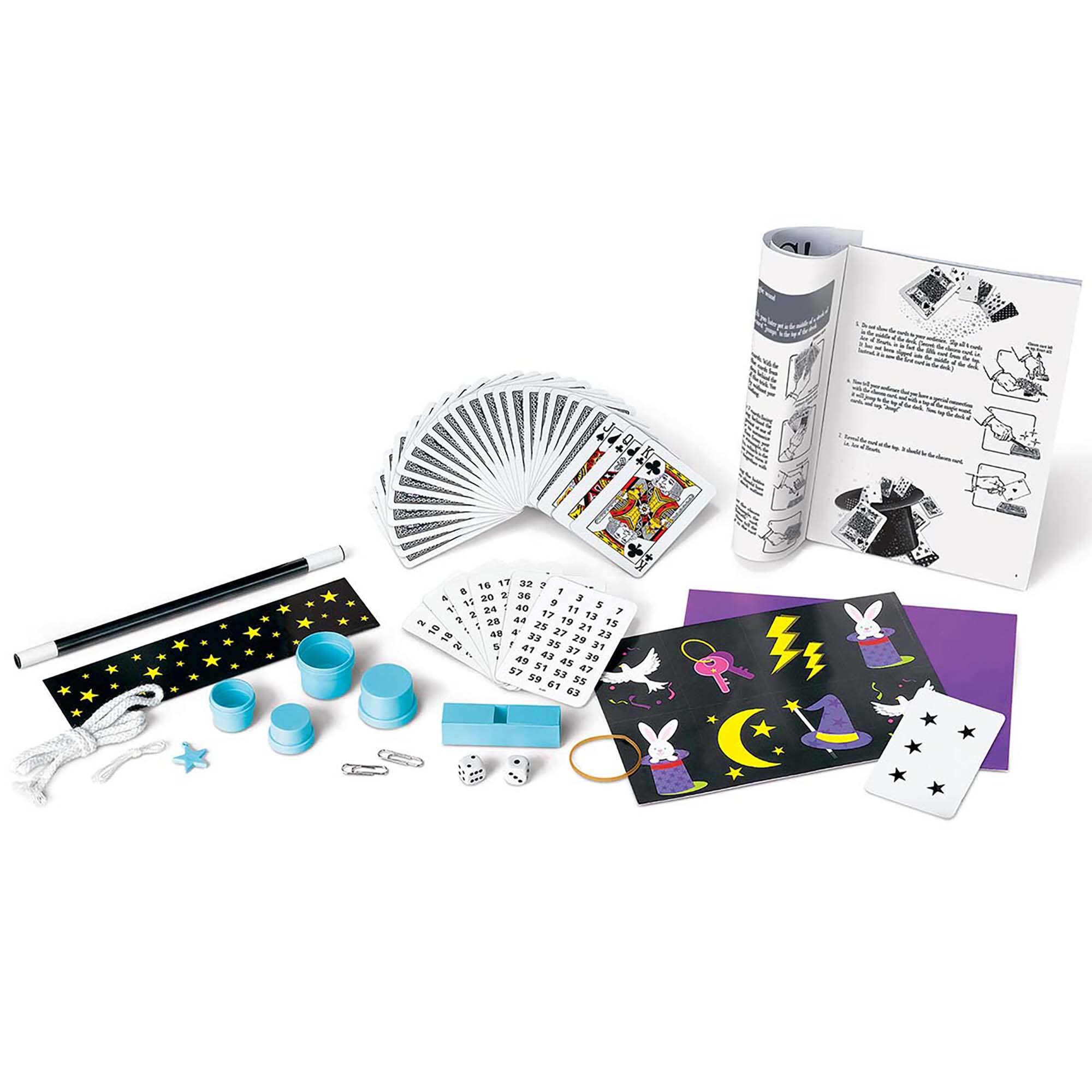 Back. 4M - 4M: KidzLabs Magic Kit - Learn 12 Magic Tricks, Sleight of Hand Set.