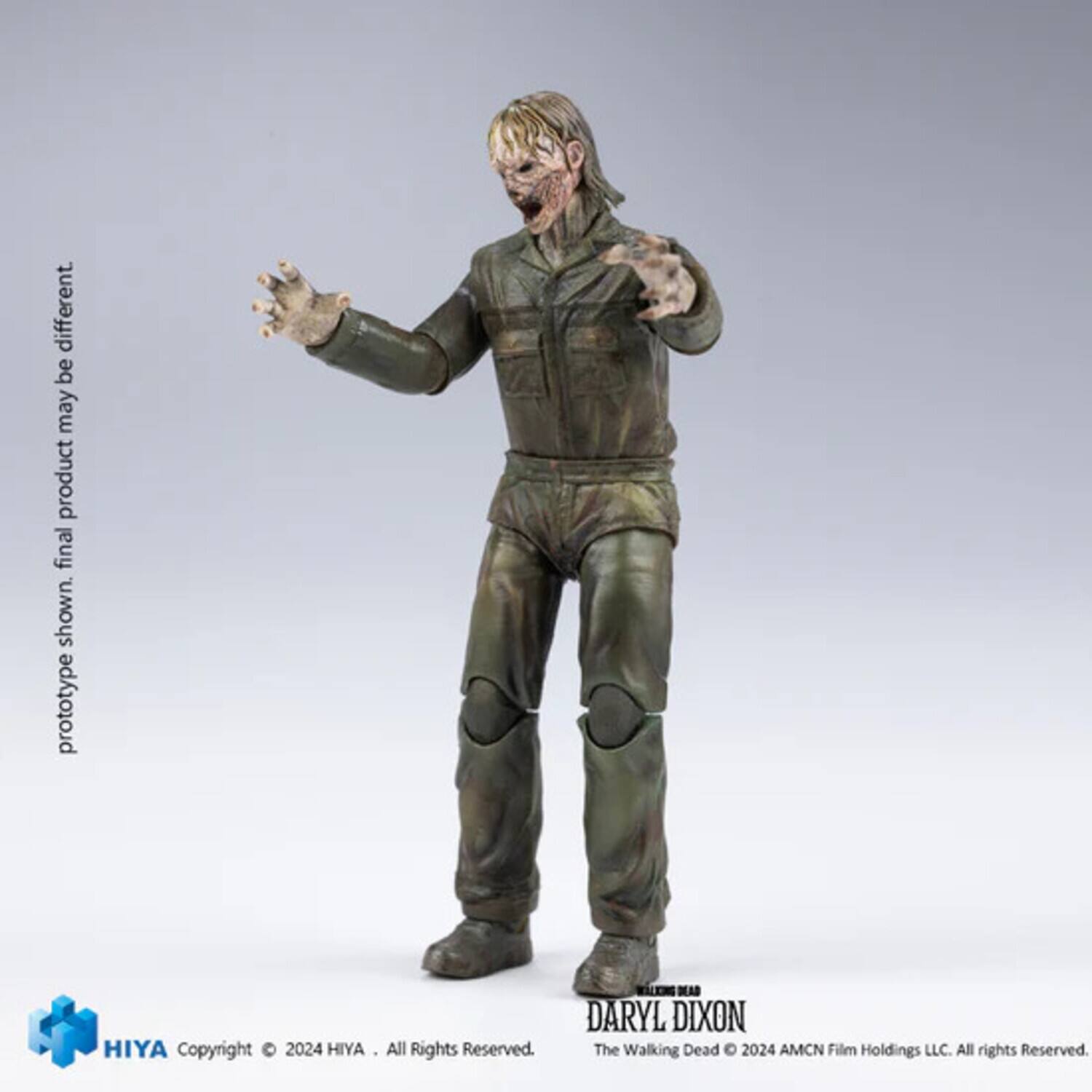 Different product may be shown. Prototype shown. Final product may be different.  
HIYA Copyright © 2024 HIYA. All Rights Reserved.  
MEAD DARYL DIXON  
The Walking Dead © 2024 AMC Film Holdings LLC. All rights Reserved.