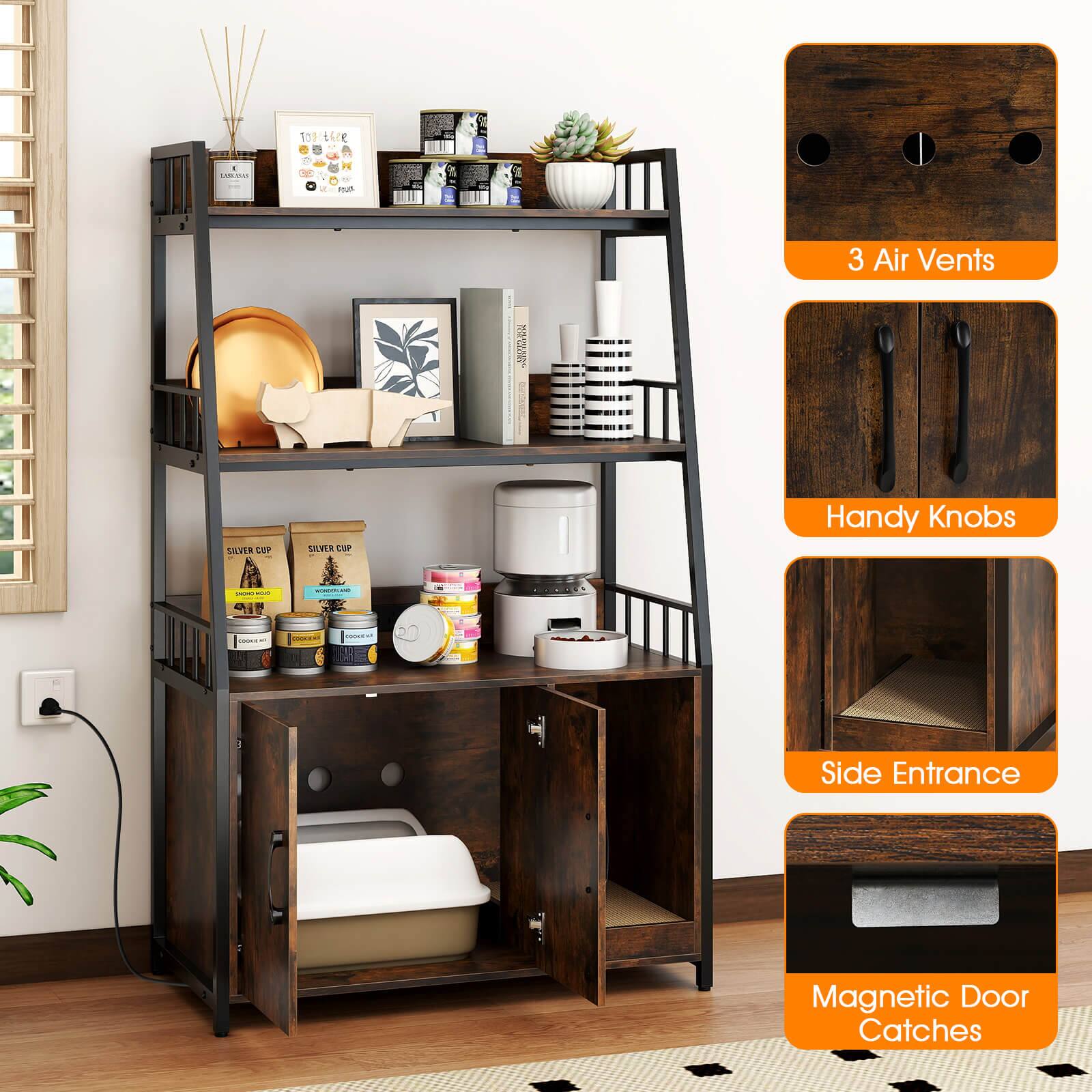 - 3 Air Vents
- Handy Knobs
- Side Entrance
- Magnetic Door Catches