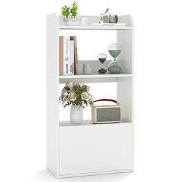 Kadyn - Freestanding 3-Tier Open Shelf Bookshelf - White