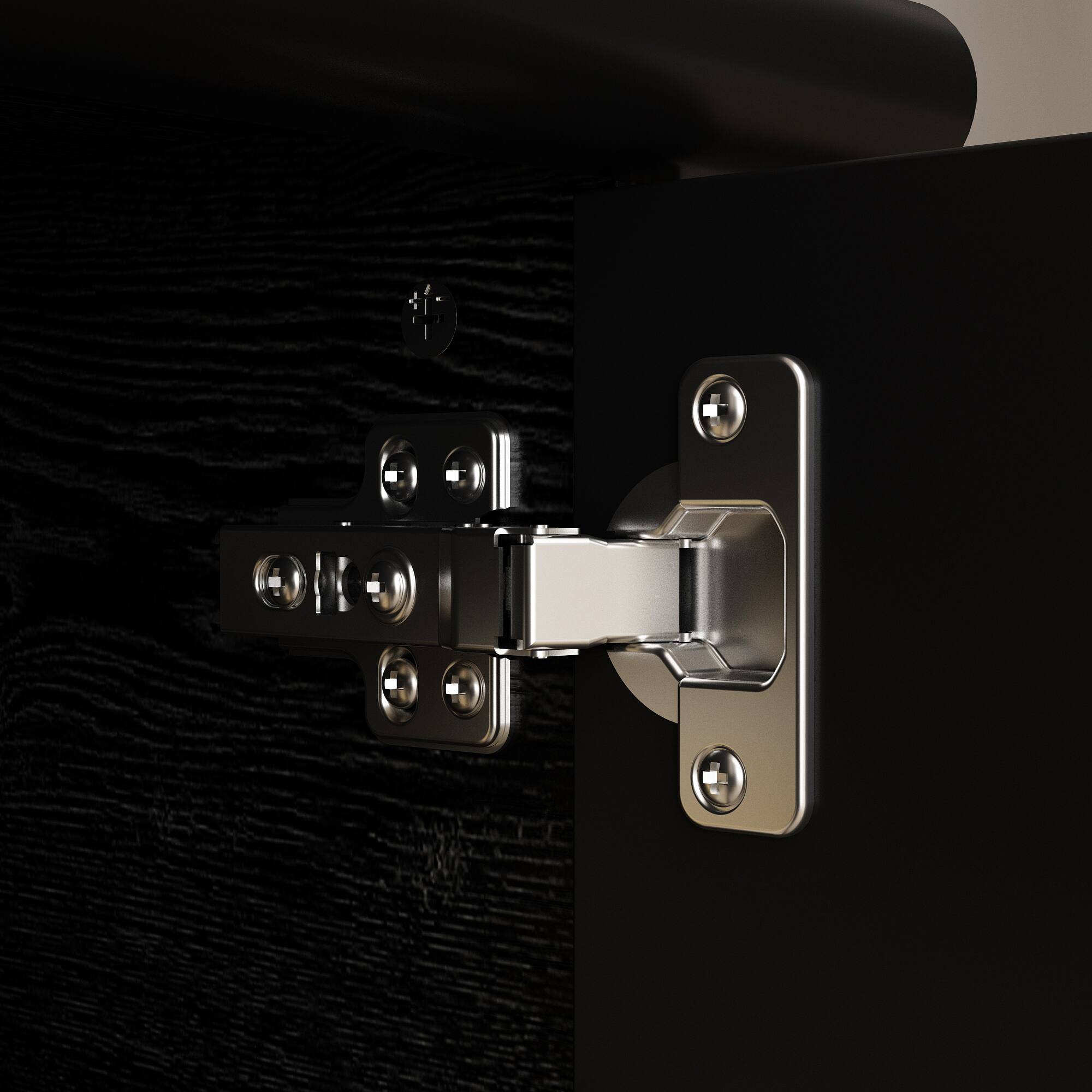 Alt View 4. Famapy - Famapy Modern TV Stand: Up to 75 - Inch Fit, Textured Surface, High - End Style - Black.