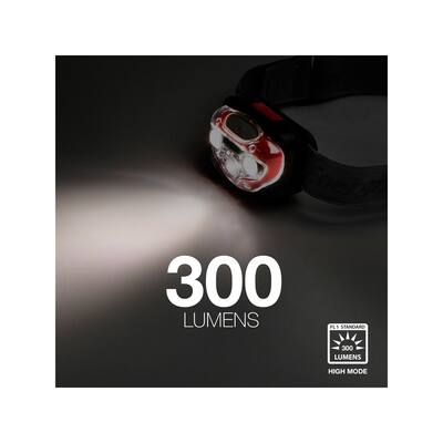 Energizer Vision HD LED 300 Lumen Headlamp (Batteries included Energizer Vision HD LED 300 Lumen Headlamp (Batteries included