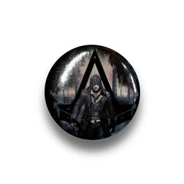 Just Funky - Assassin's Creed Syndicate Jacob Frye 1.25" Button - Gray