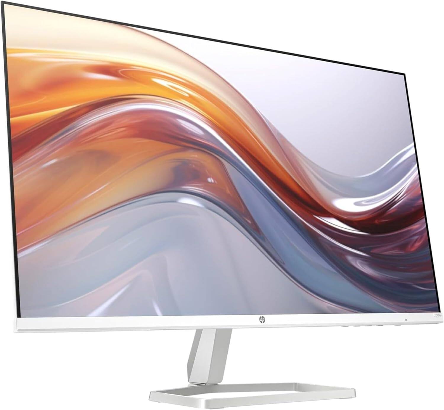 Angle. HP - HP Series 5 27" FHD IPS Monitor with 5ms Response Time, Flicker Free, Anti-Glare, HDMI & DKZ Hub, White/Silver 2 Pack - White/Silver.
