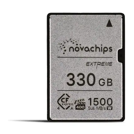 novachips EXTREME 330 GB CF L 1500 express 4 A 400 Sus. MB/s W