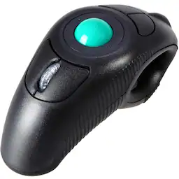 Black Wireless Green TrackBall