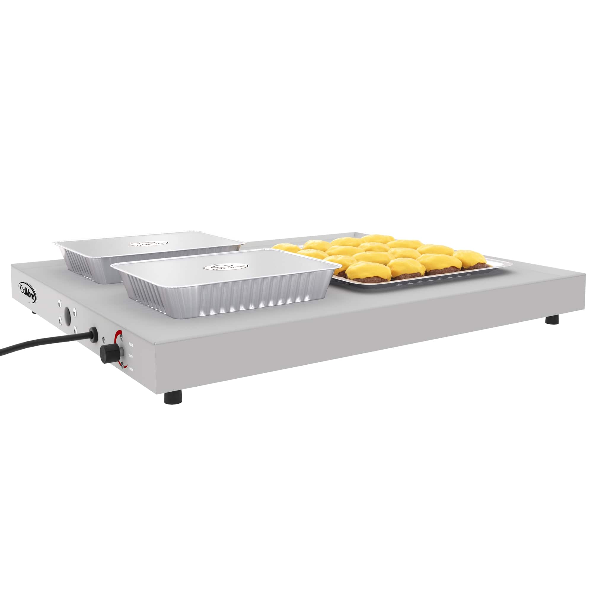 Koolmore - 24 In. Commercial Warming Shelf - Silver