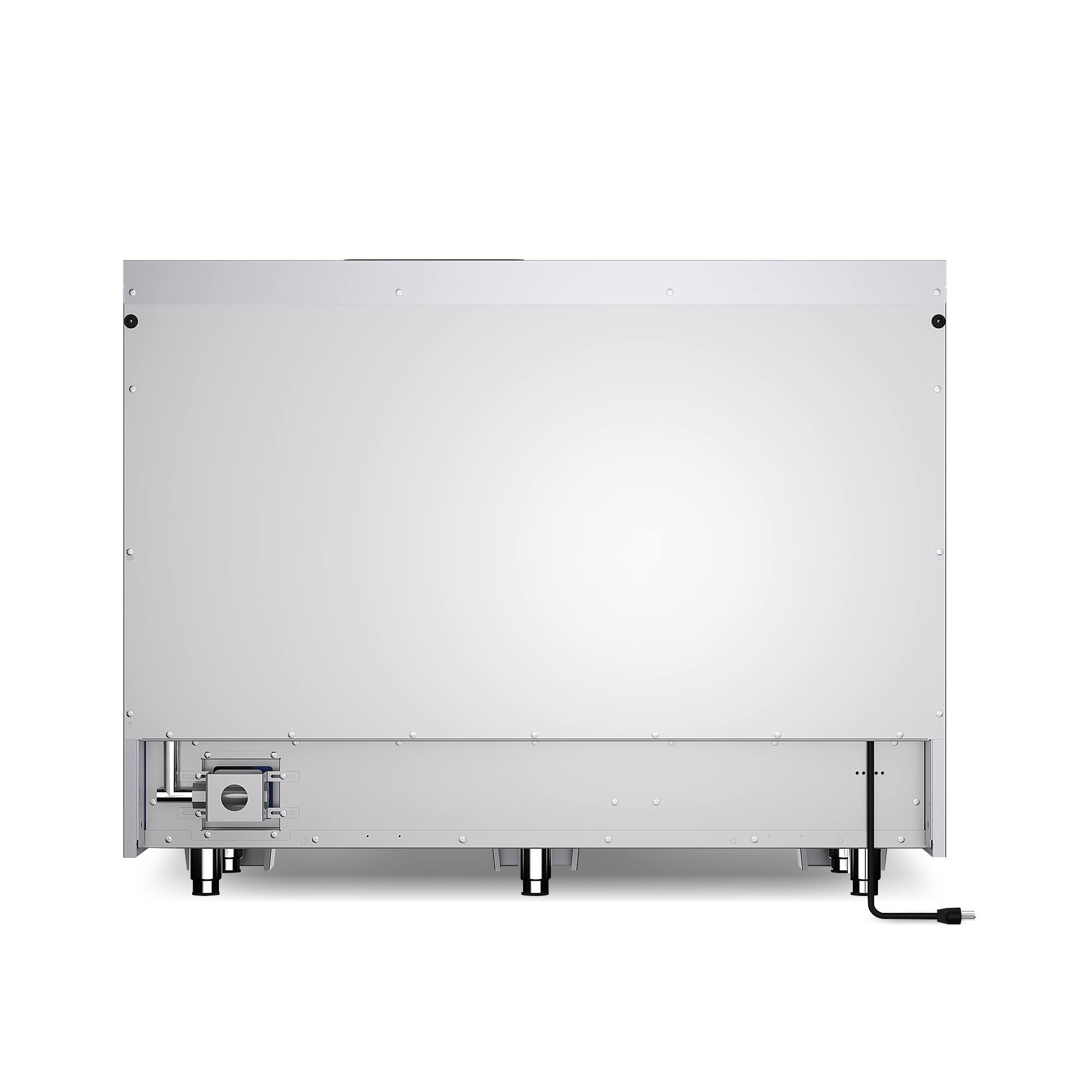 Alt View 7. COSMO - COS-DFRP488K 48 in. Lumin Collection 5.5 cu. ft. Double Oven Dual Fuel Range with 8 Burners, Convection Oven - Stainless Steel.