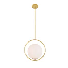 CWI Lighting - Celeste 1 Light Mini Pendant With Finish - Medallion Gold