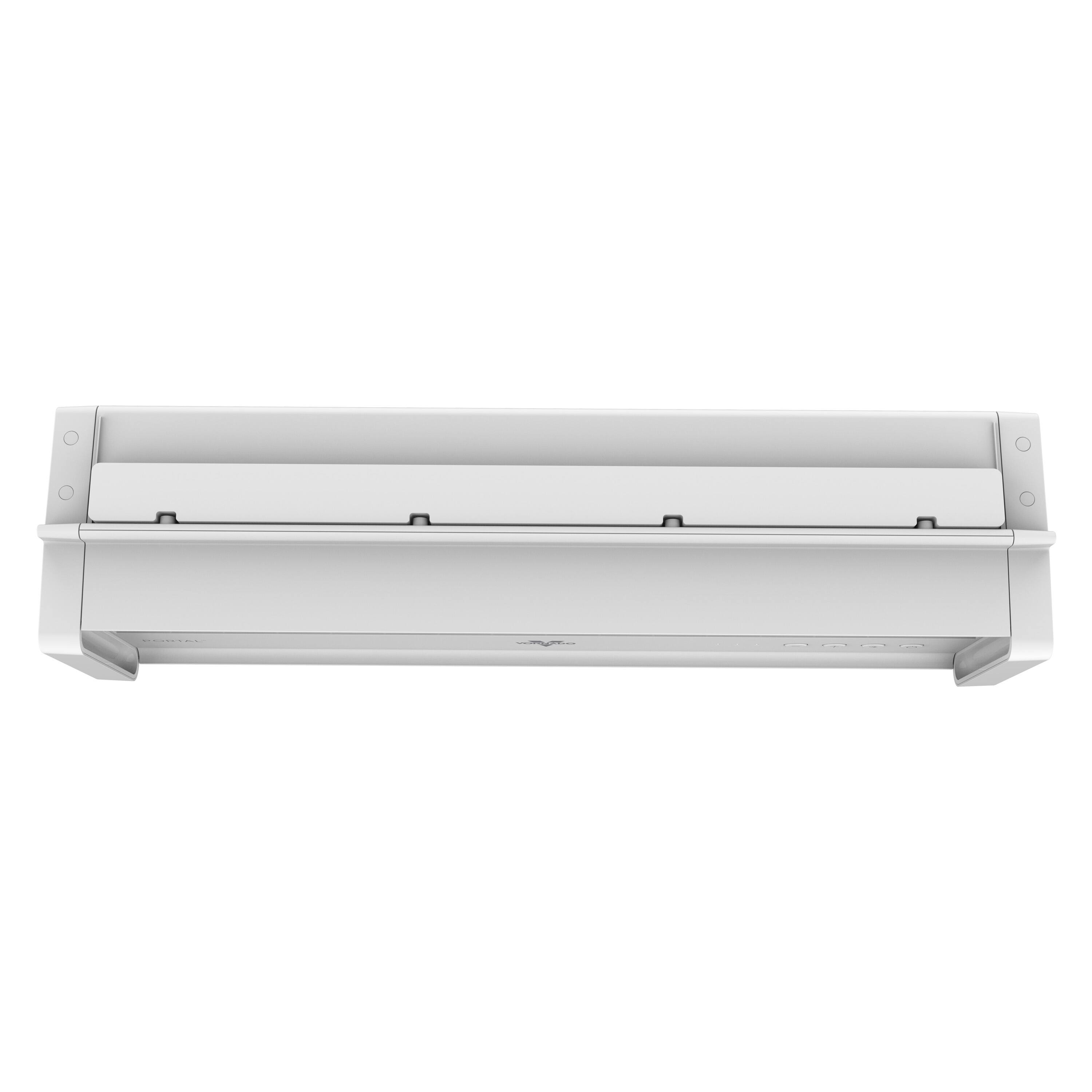 Alt View 21. Vornado - PORTAL Window Fan with Reversible Exhaust, Weather Resistant Case, White - White.