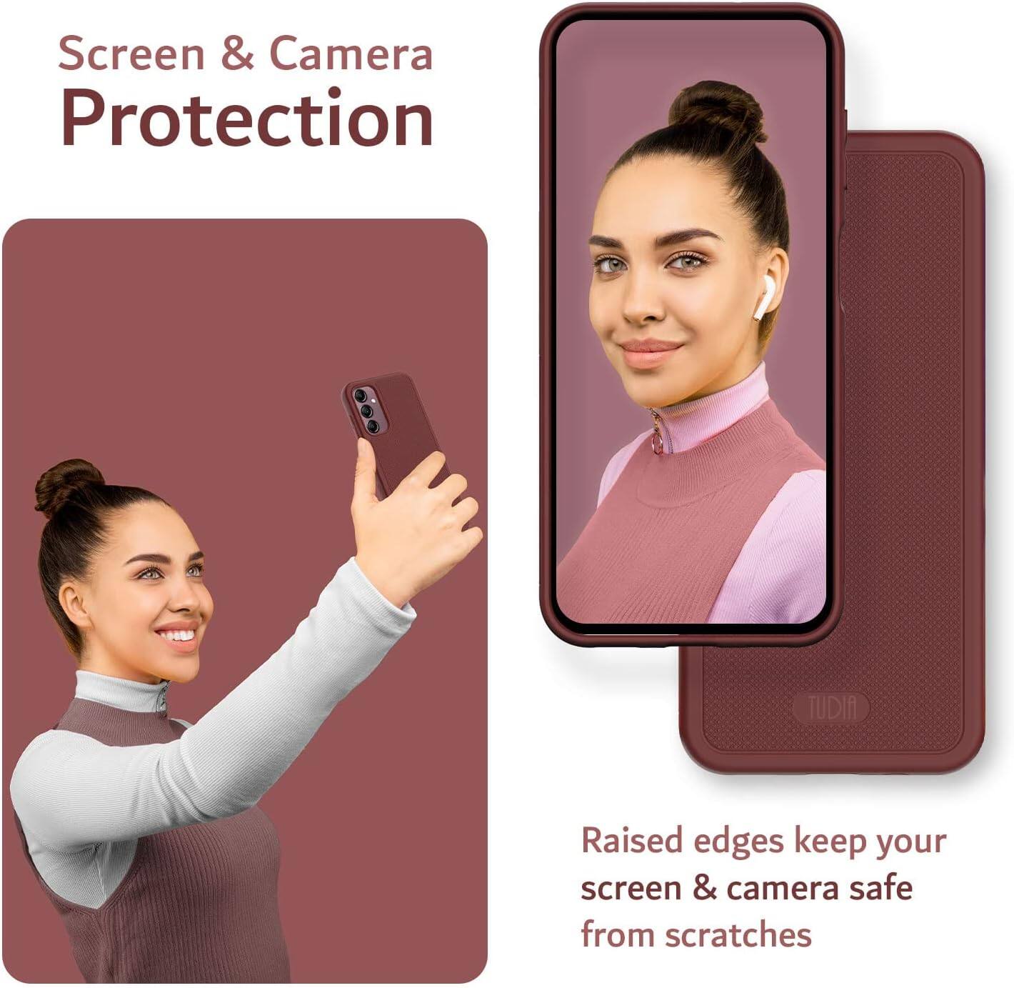 Screen & Camera Protection

Raised edges keep your screen & camera safe from scratches