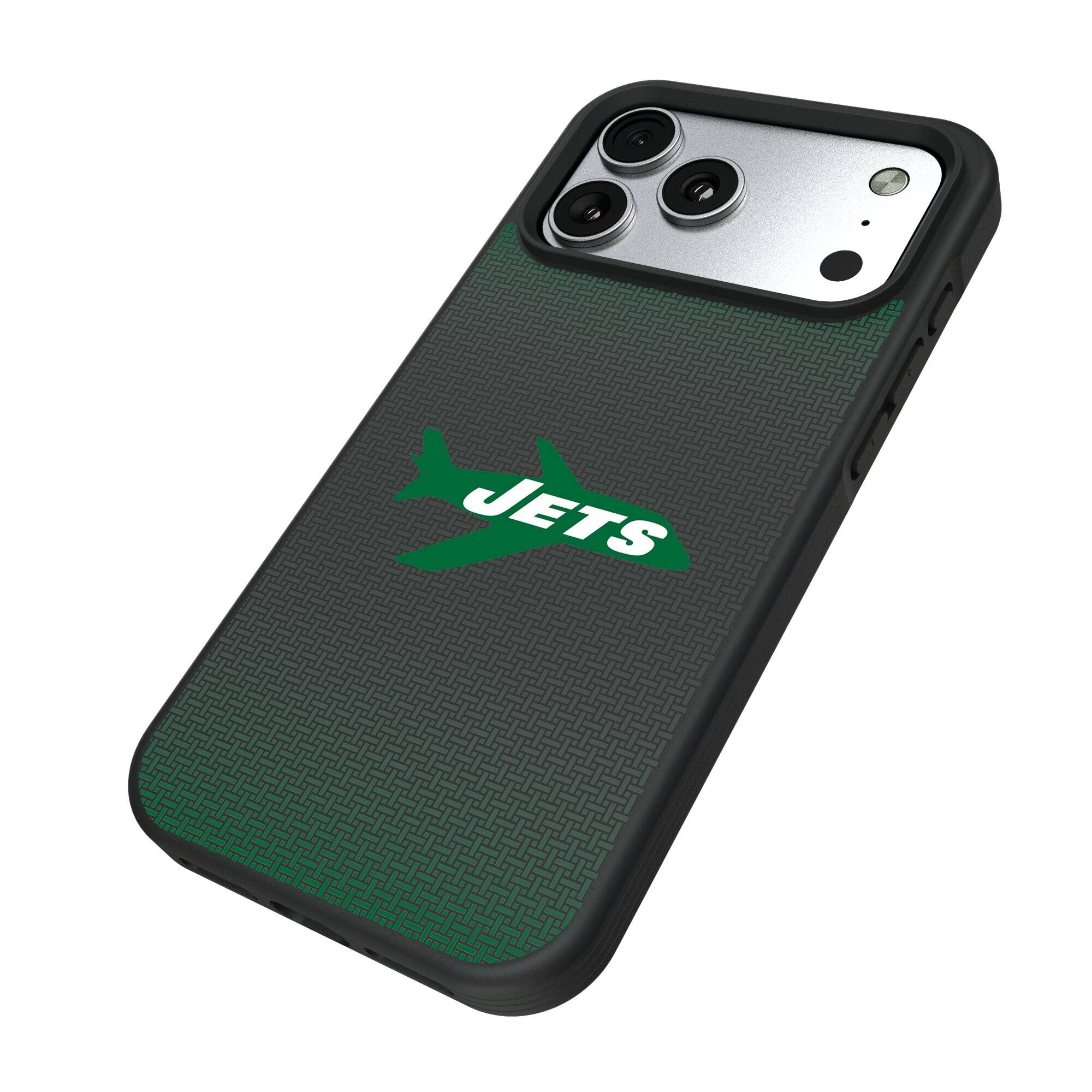 Alt View 1. Keyscaper - Bump Case with 8.2ft Drop Protection - 14 Pro - Black.