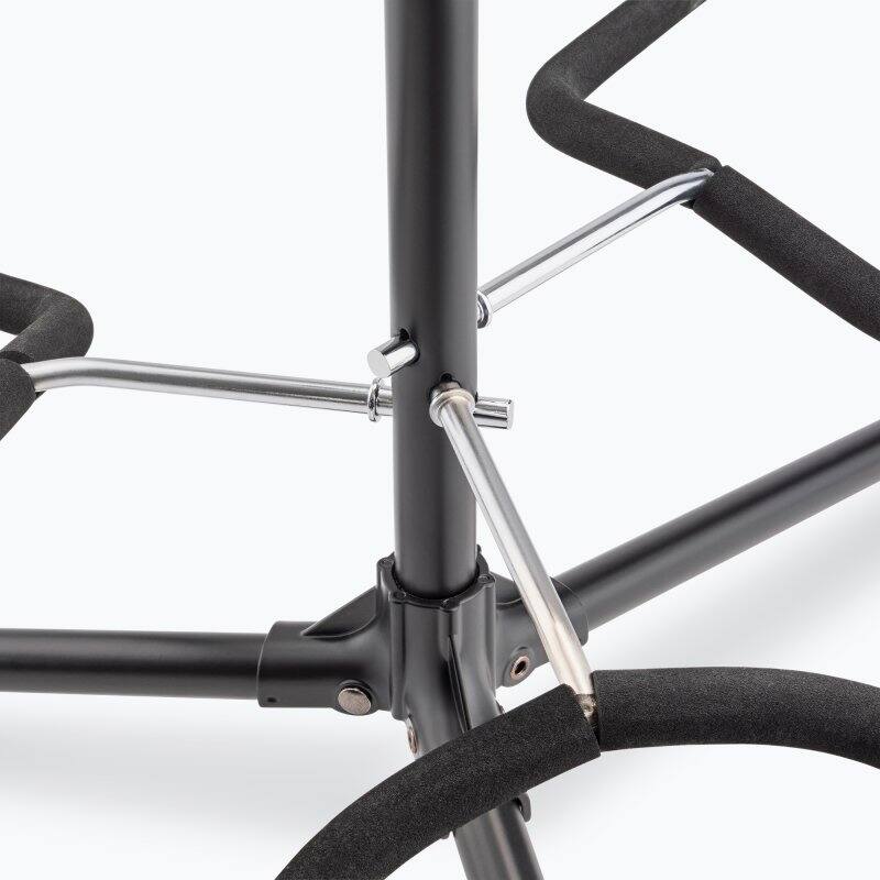 Back. On Stage Stands - On-Stage GS7353BB Triple Flip-It Guitar Stand - Black.