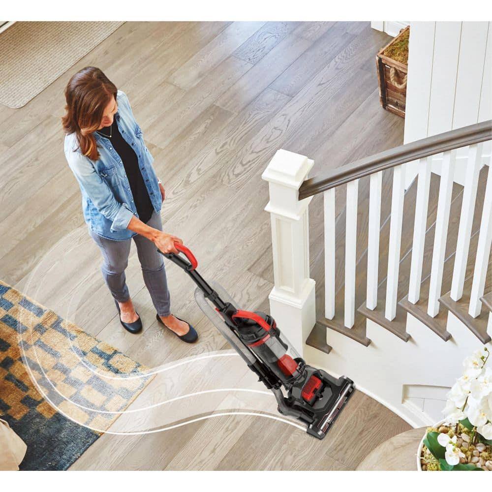 Alt View 6. Eureka - Refurbished NEU351 Max Swivel Upright Bagless Vacuum Cleaner - Red.