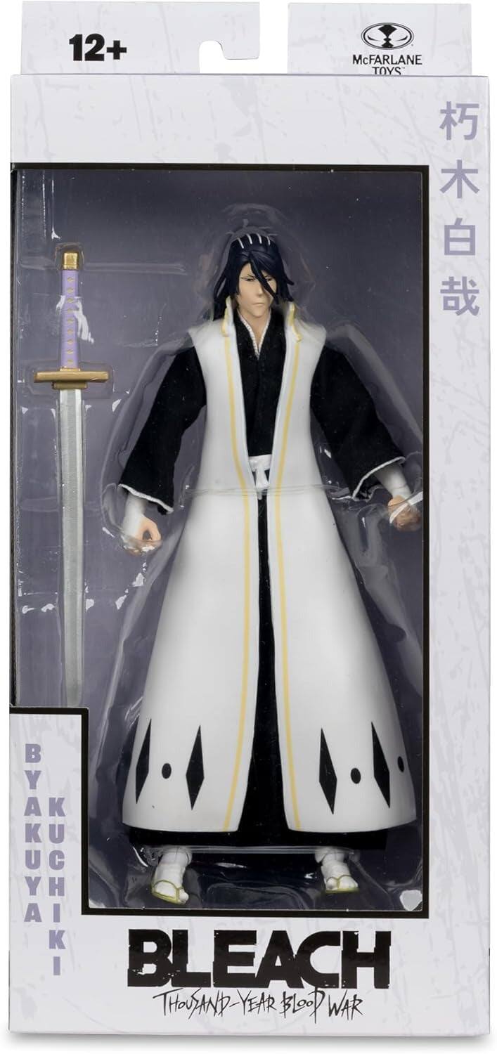 12+ McFARLANE TOYS BYAKUYA KUCUKI BLEACH THOUSAND YEAR BLOOD WAR