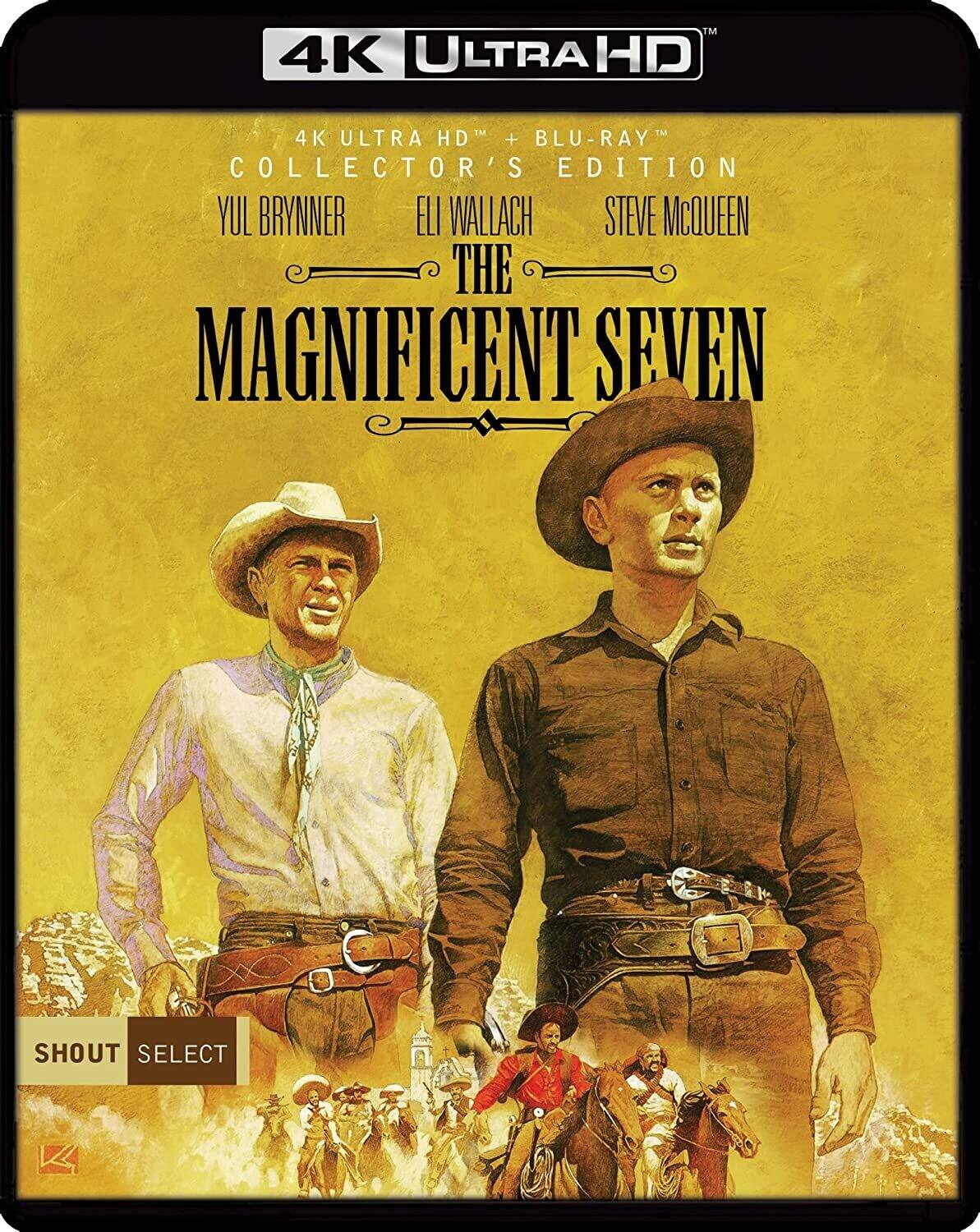 Front. The Magnificent Seven (Collector's Edition)   - 4K Blu-Ray.