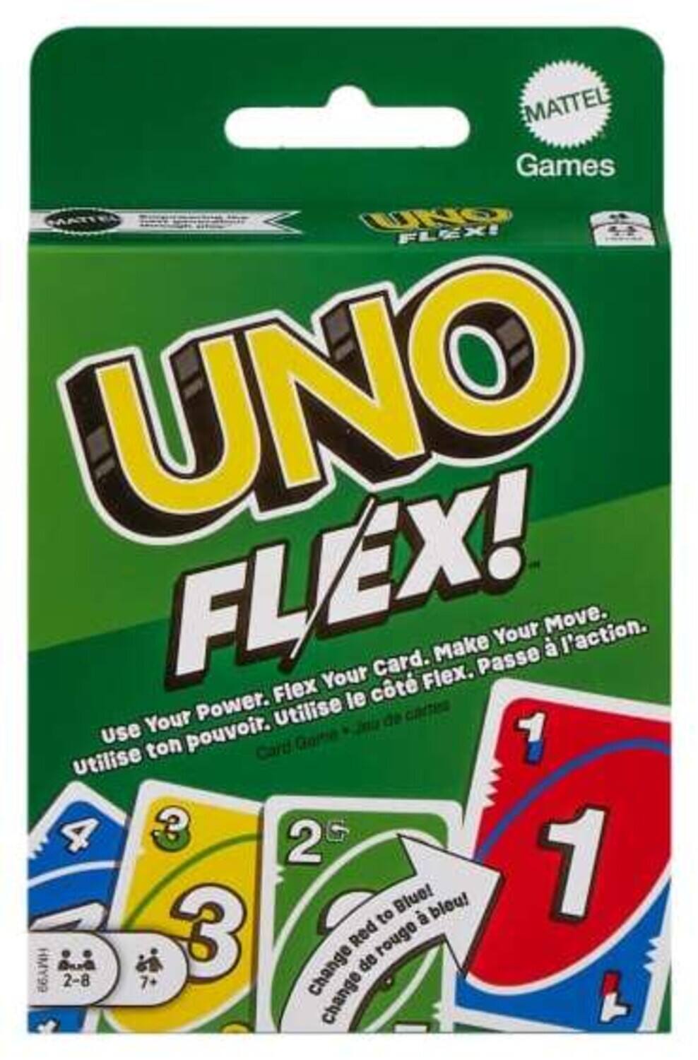 Mattel - Games - UNO Flex Card Game - GAMES (MISC) - Multicolor