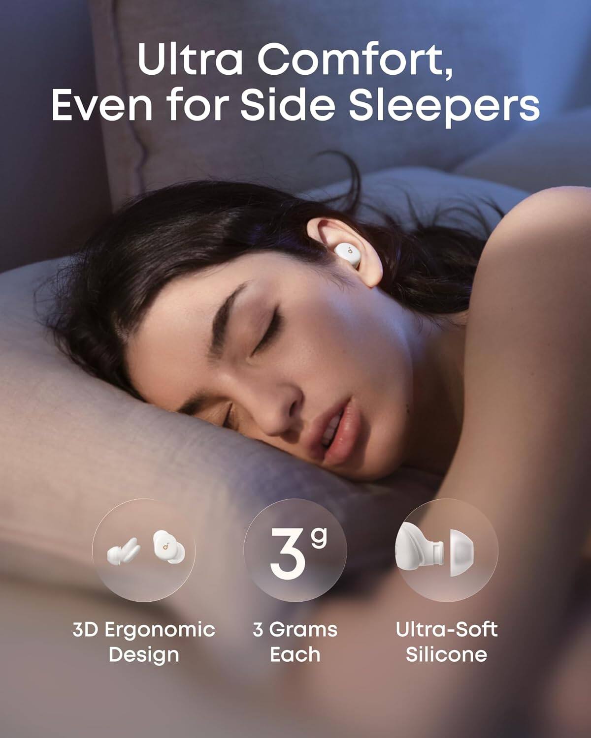 Soundcore Sleep A30 Special by Anker with USB C Charger Block 20W
