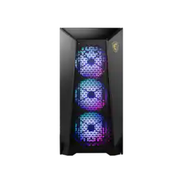 MSI - Infinite ZS - Gaming Desktop - AMD Ryzen 9 9950X3D 2025 - 32GB Memory - NVIDIA GeForce RTX 5090 - 2TB SSD - Black