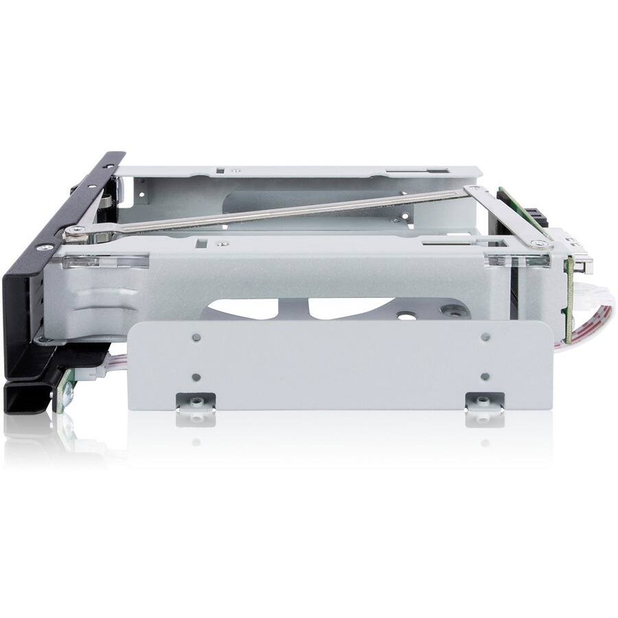 Alt View 7. Icy Dock - Icy Dock TurboSwap MB171SP-1B Drive Bay Adapter for 5.25" SATA, Serial Attached SCSI (SAS) - SATA Host Interface.