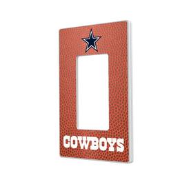 Keyscaper - Dallas Cowboys Football Design Single Rocker Light Switch Plate - Multicolor