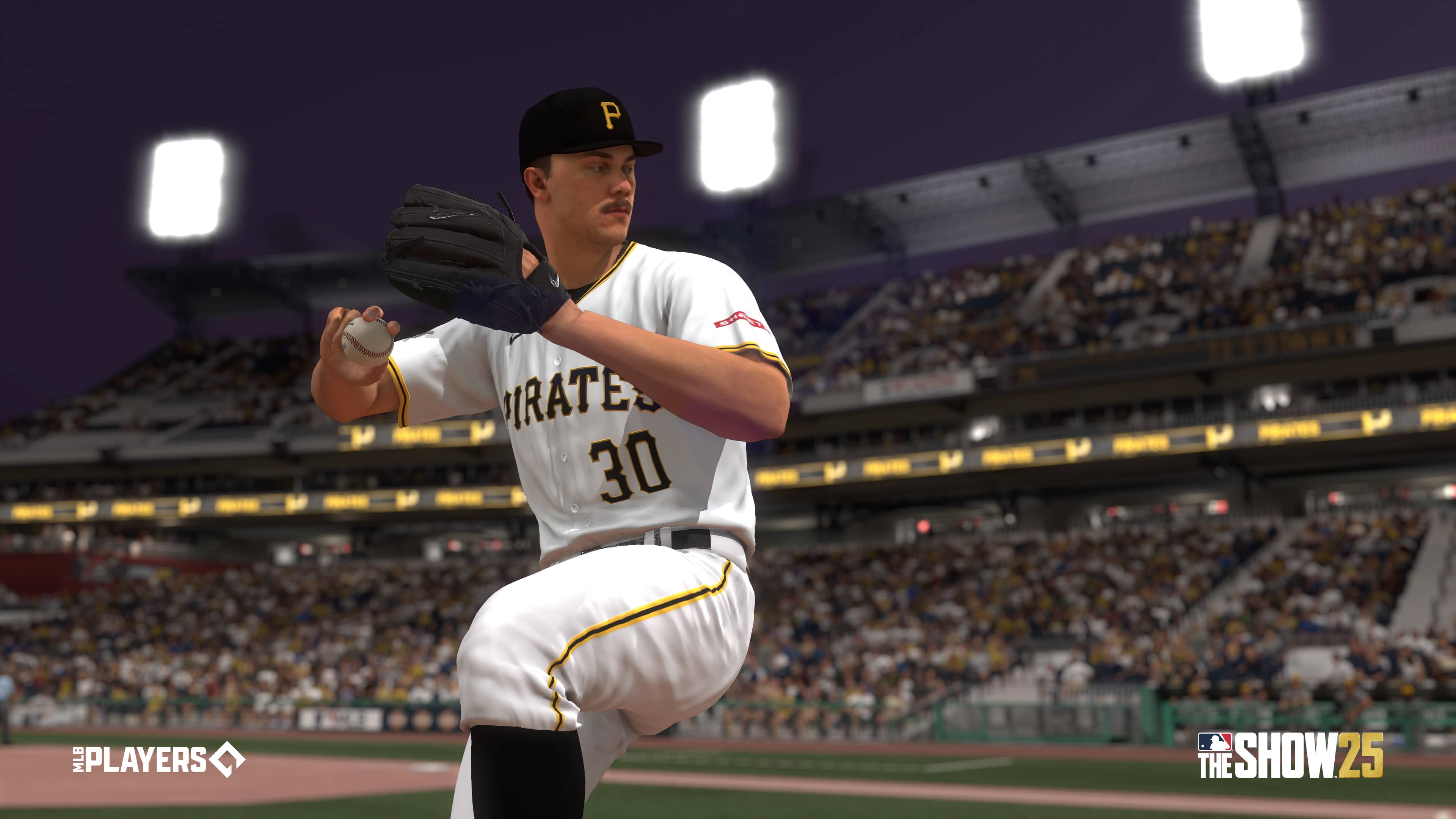 The text on the image reads "P Pirate 30 MLB Players The Show 25."