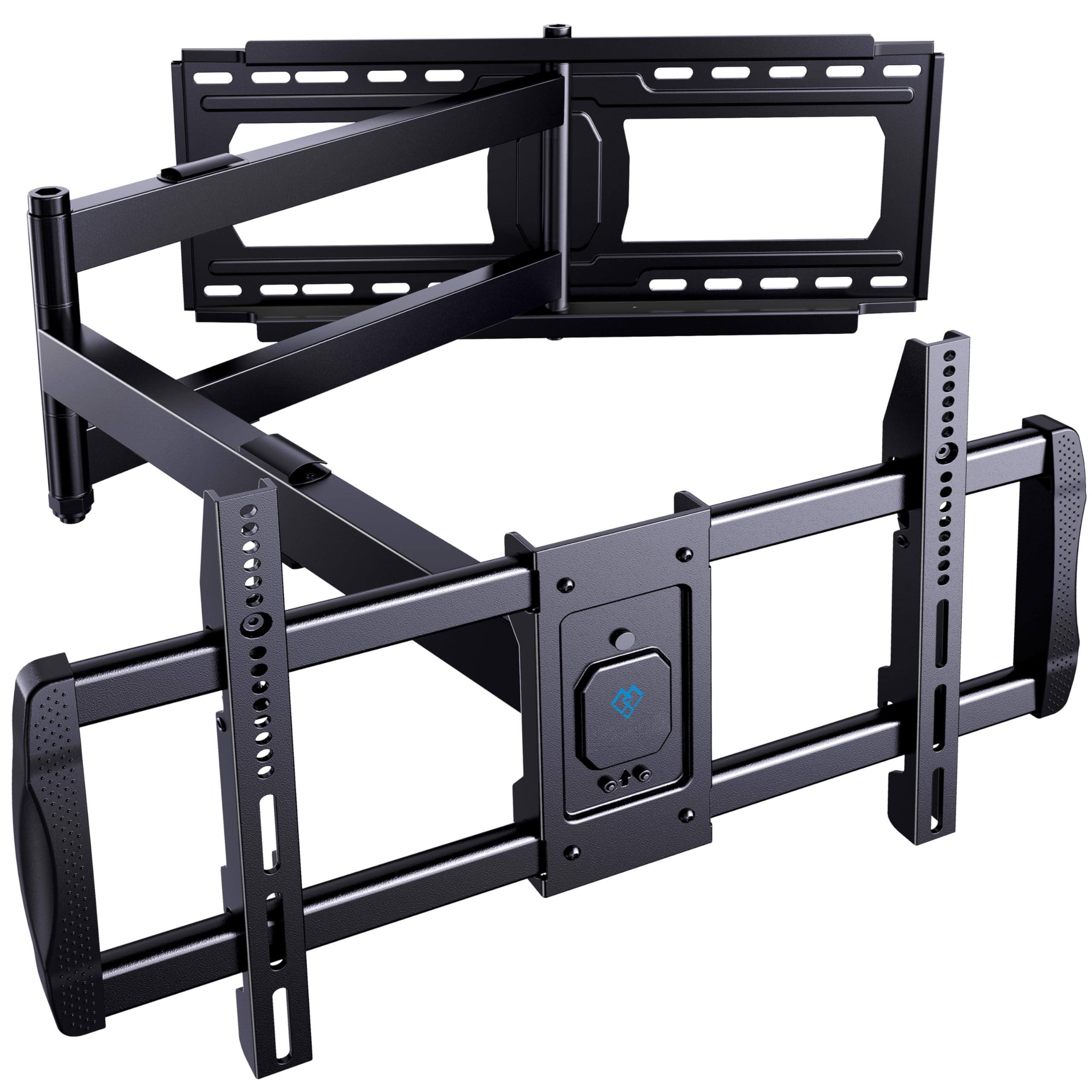 Front. Earthley Blooms - Long Arm Tv Wall Mount Tvs Full Motion With 42 72 Extension Articulating Swivel Tilt Max Vesa Holds Up s 16 - for 42-90" TVs.