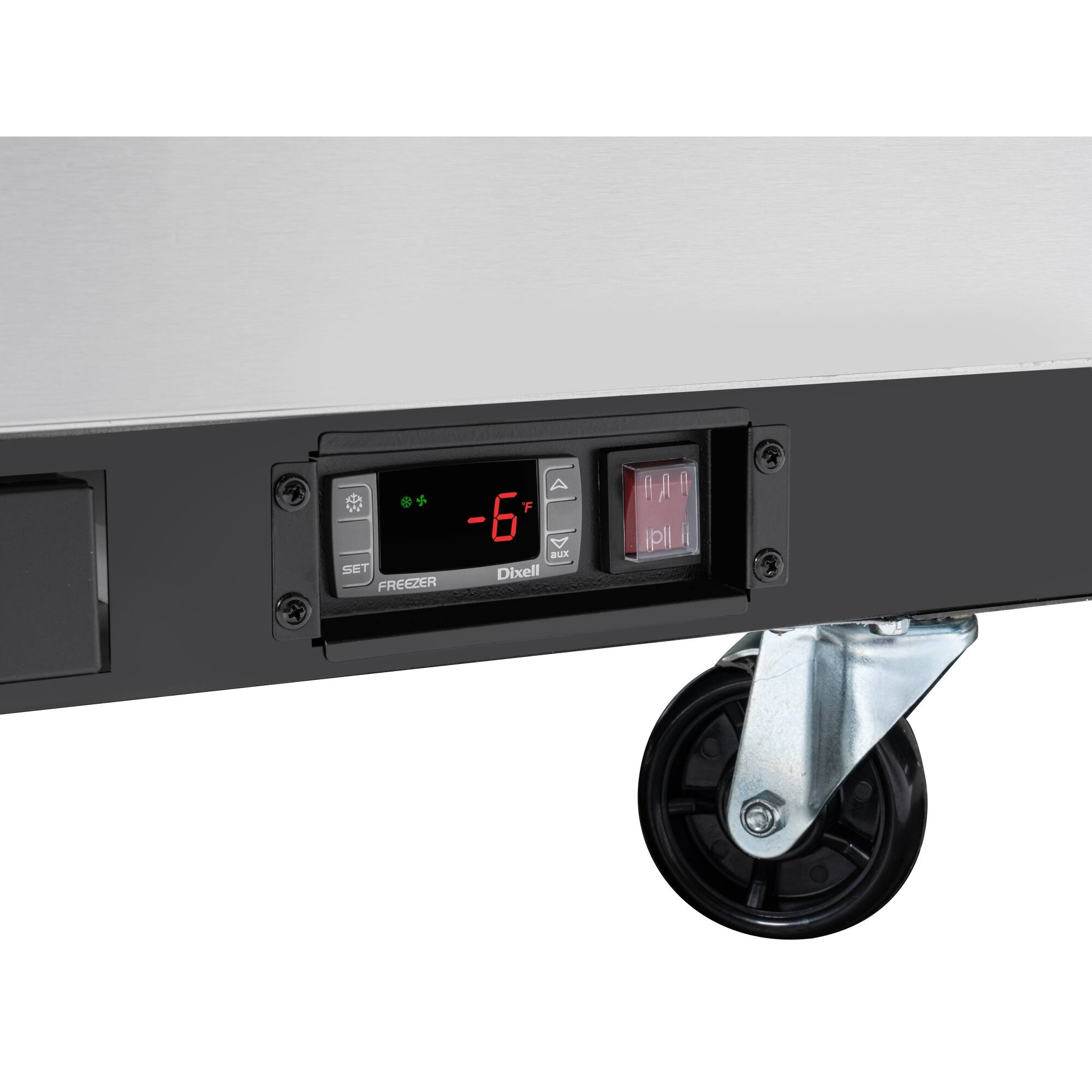 The text on the image reads "F -6 Bux SET Dixell FREEZER BA I Ipll."