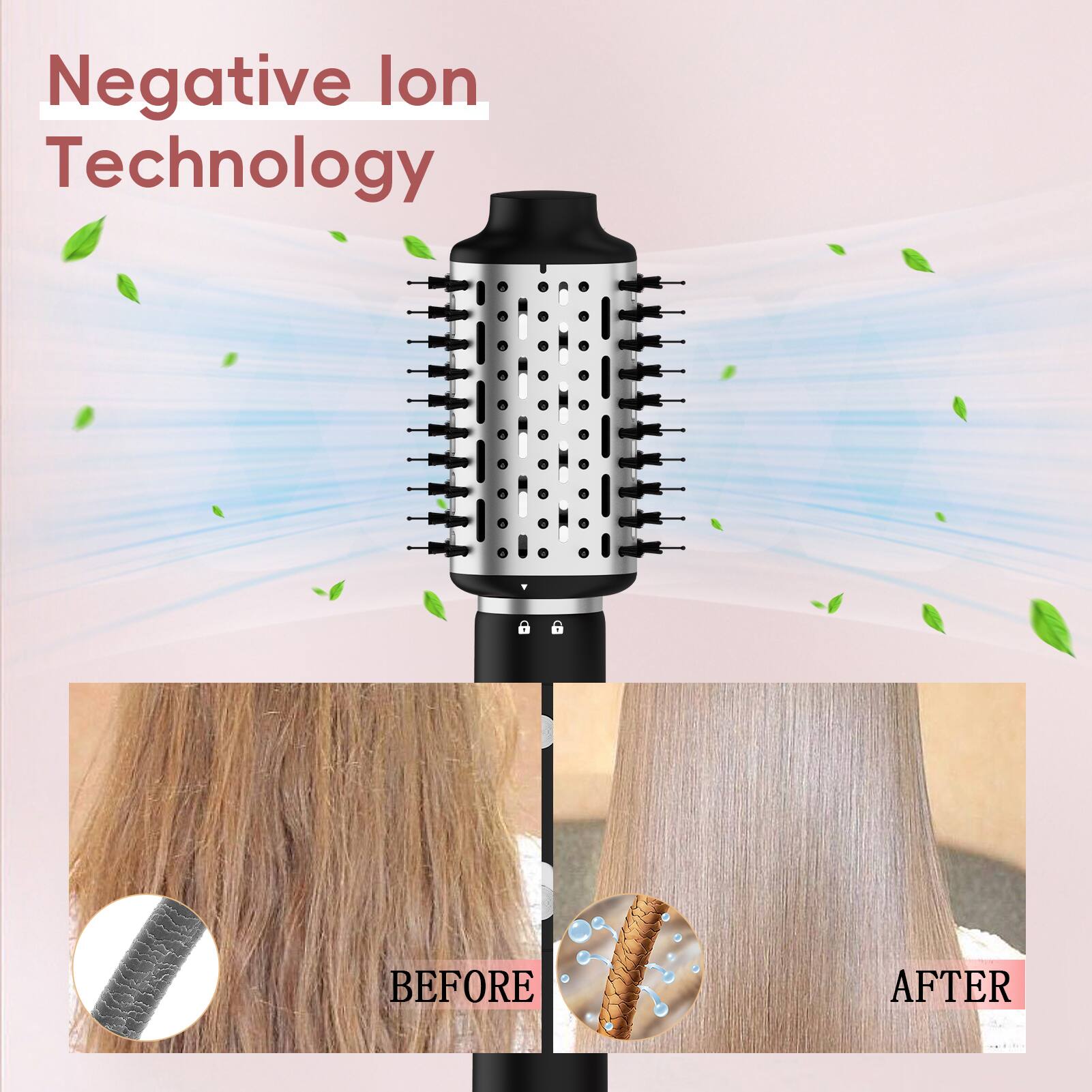 Negative Ion Technology

BEFORE

AFTER