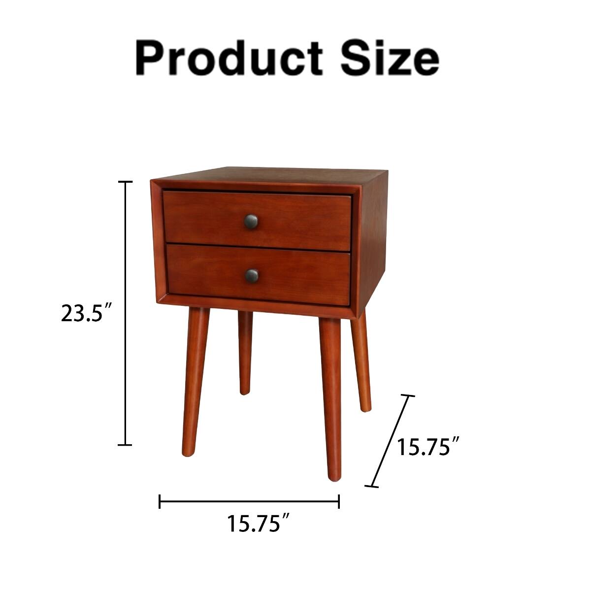 Product Size
23.5"
15.75"
15.75"