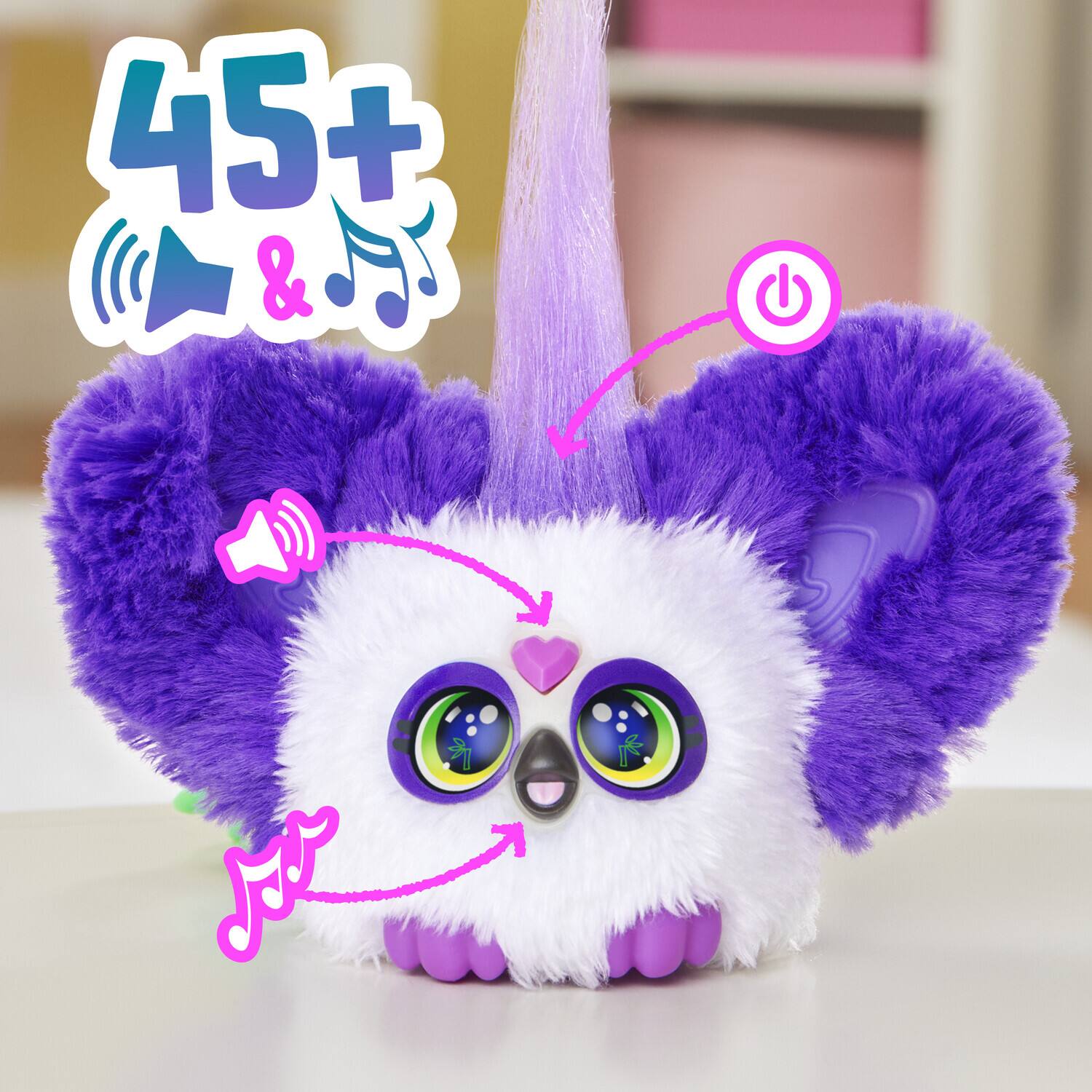 Alt View 2. Hasbro - Hasbro Collectibles - Furby - Furblets - Bam-Boo   - Collectibles - Multicolor.