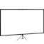 VEVOR - Tripod Projector Screen with Stand 80 inch 16:9 4K HD Projection Screen Stand Wrinkle-Free Height Adjustable - Black,White