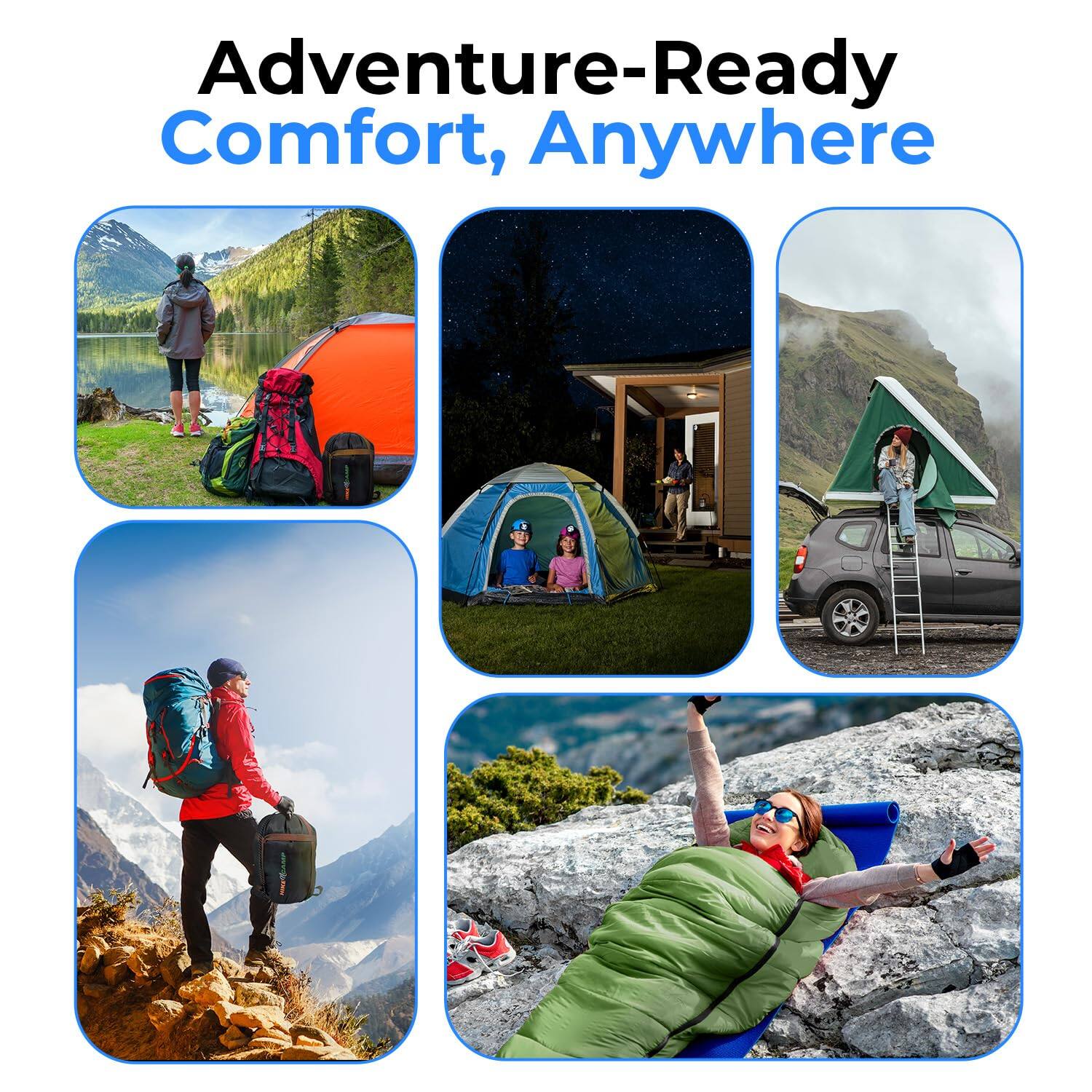 Adventure-Ready Comfort, Anywhere