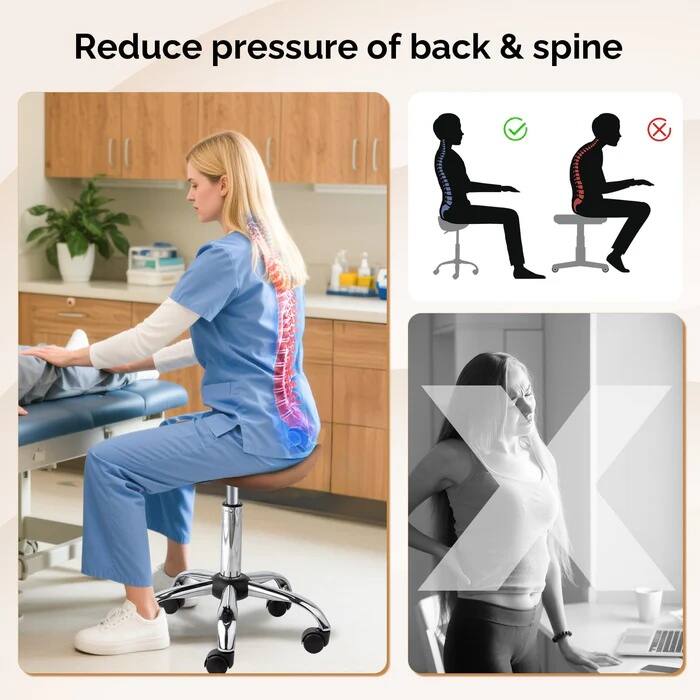 Reduce pressure of back & spine