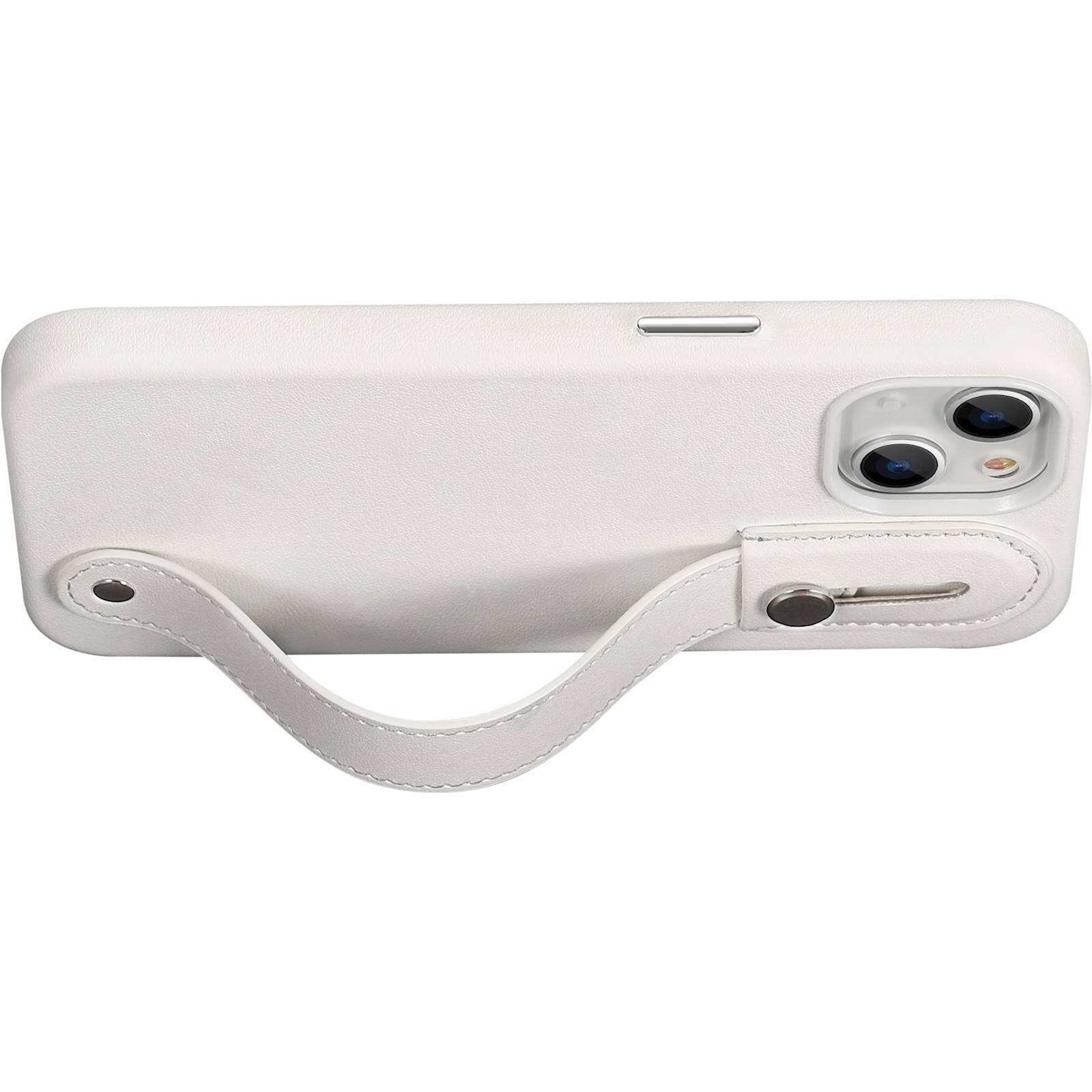 Alt View 15. SaharaCase - FingerGrip Series Case with Strap for Apple iPhone 13 and iPhone 14 - White.
