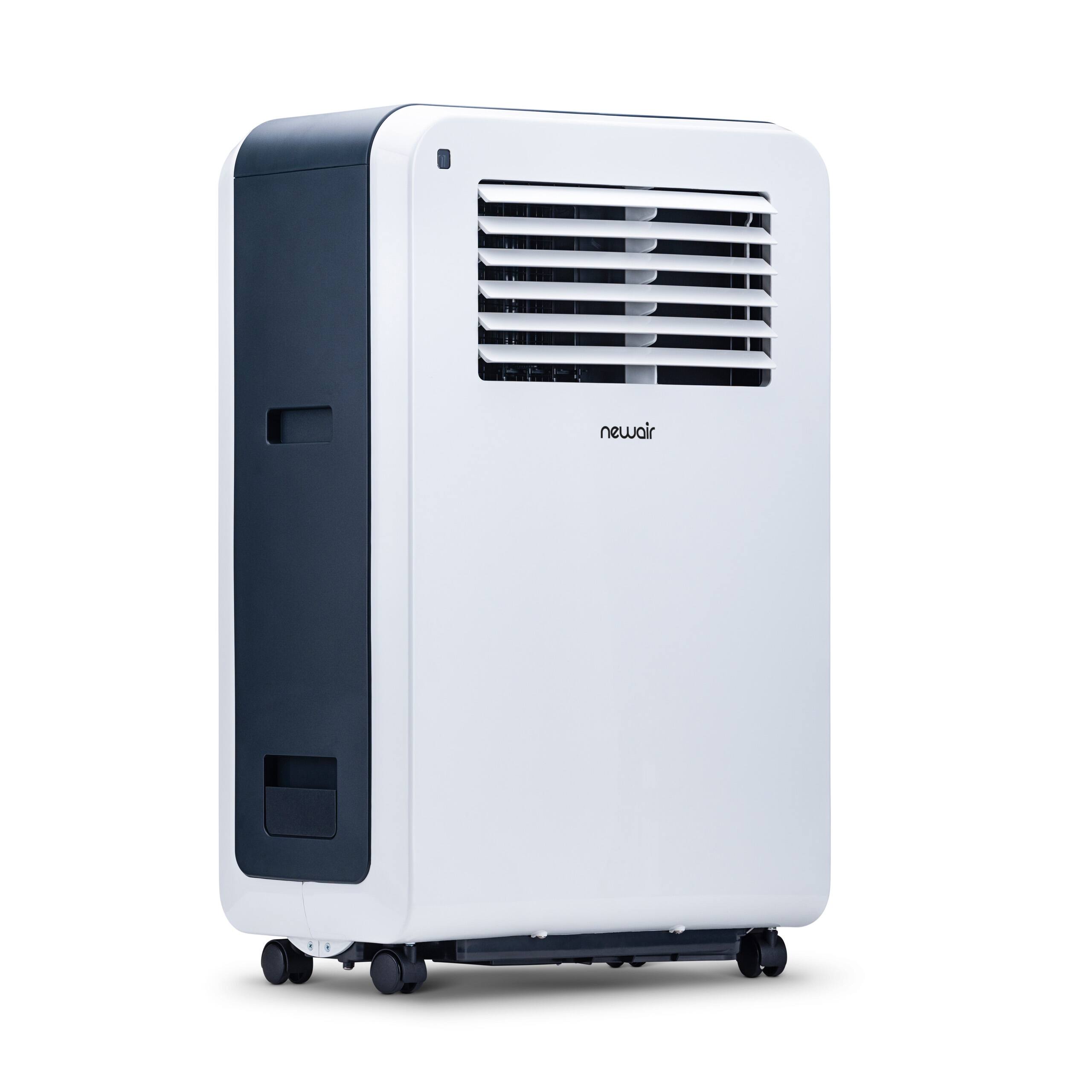 Alt View 14. NewAir - 425 Sq. Ft. Portable Air Conditioner, 12,000 BTUs (7,700 BTU, DOE), Easy Setup Window Venting Kit and Remote Control - White.