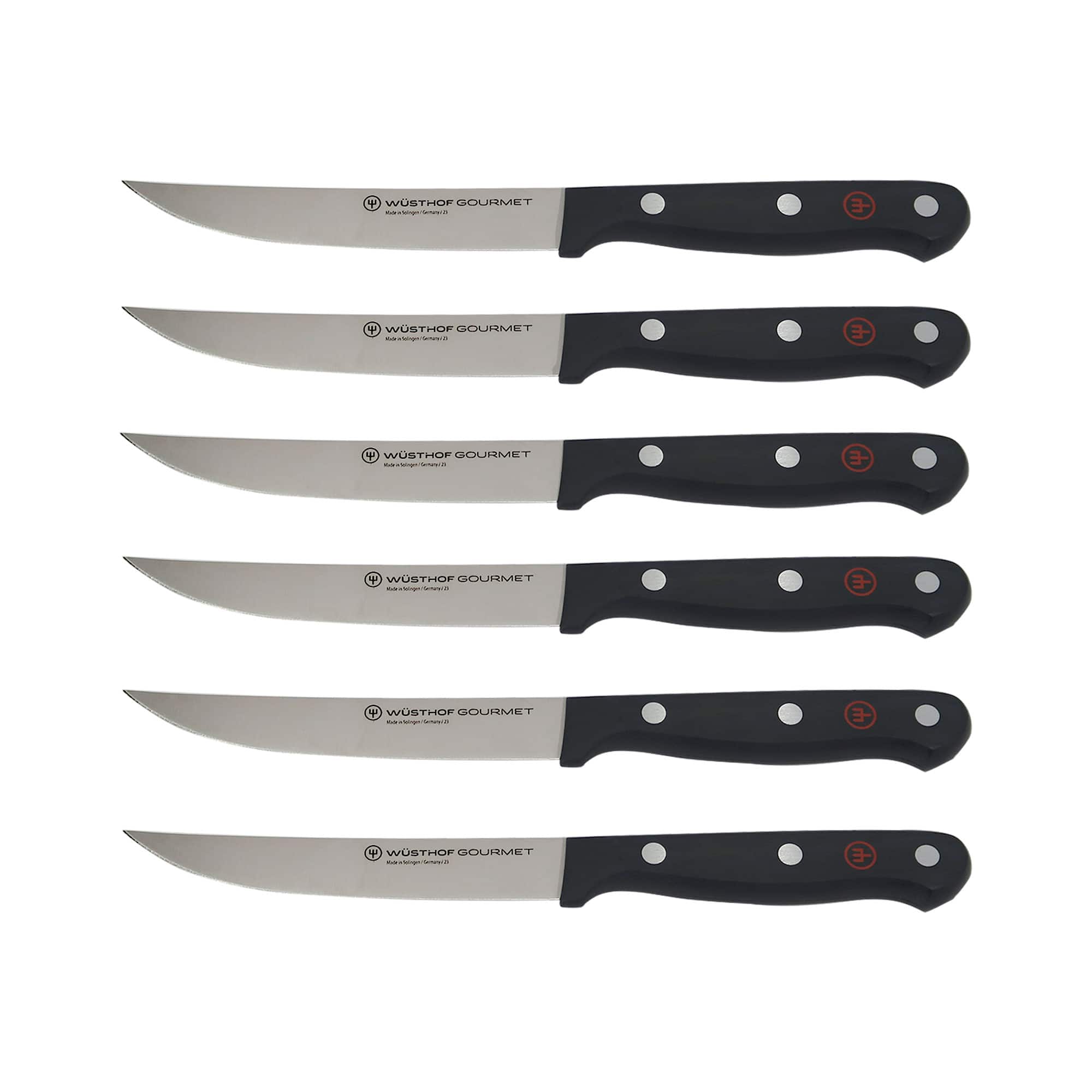 Wusthof - Gourmet 6-Piece Steak Knife Set - Silver price history on PriceWatchPro