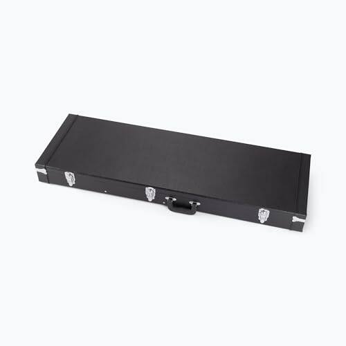 Back. On Stage Stands - On-Stage GCB6000B Bass Guitar Hard Case, Black - Black.