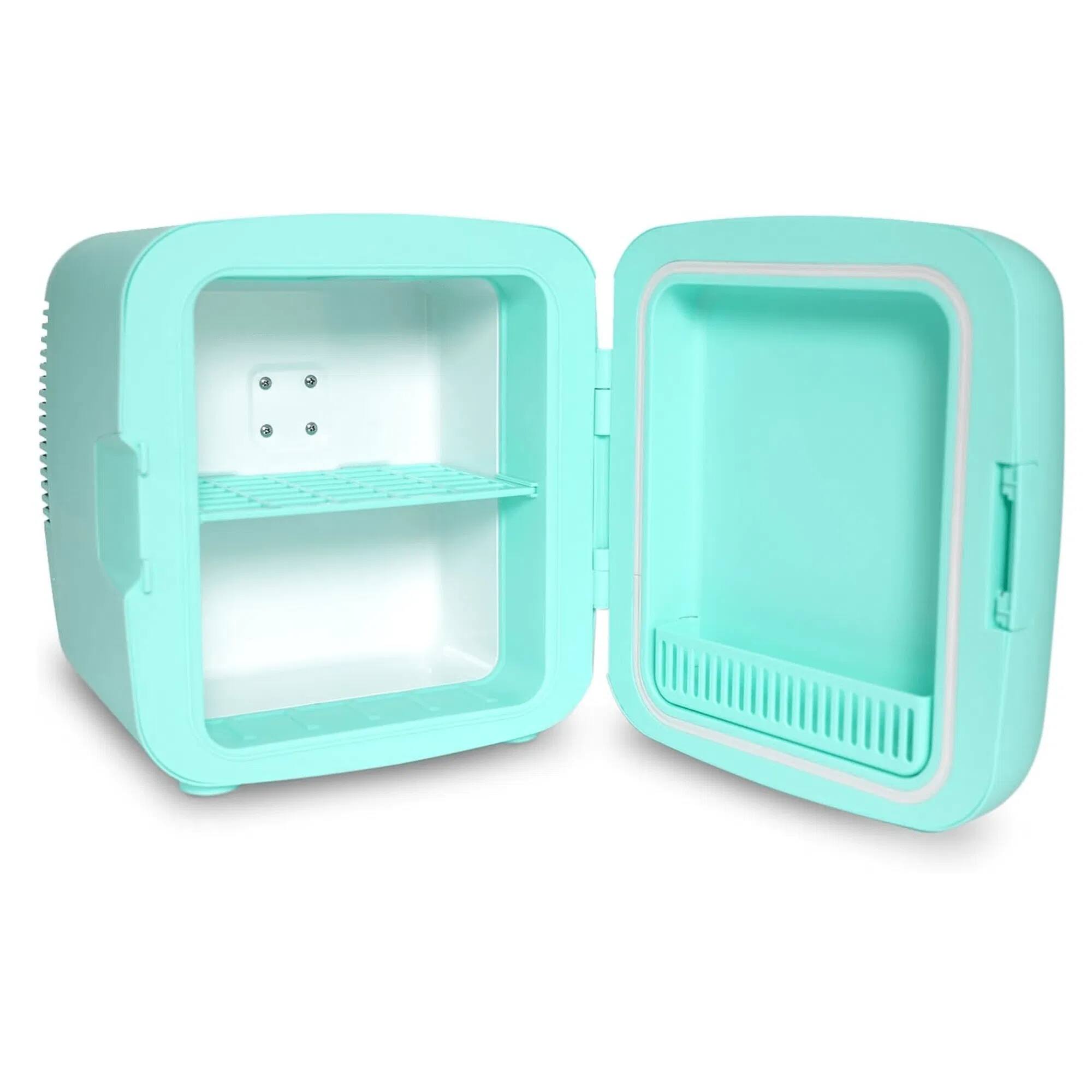 Back. Forest'nSky - Portable XL Mini Fridge Cooler & Warmer for Car, Travel, Office,Turquoise - Turquoise.