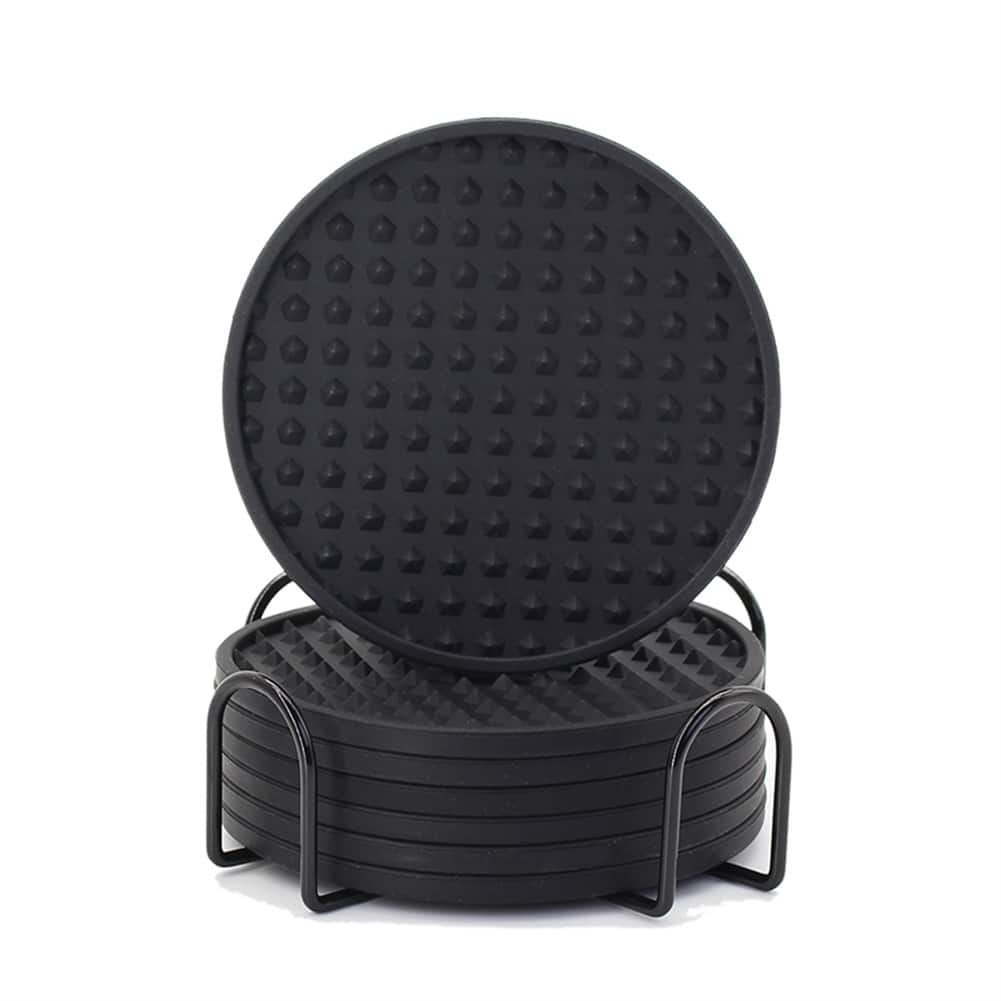 GARVEE - Kitchen Bakers Rack with Power Outlet, 5-Tier Standing Industrial Microwave Oven Stand, Vintage Brown - Brown