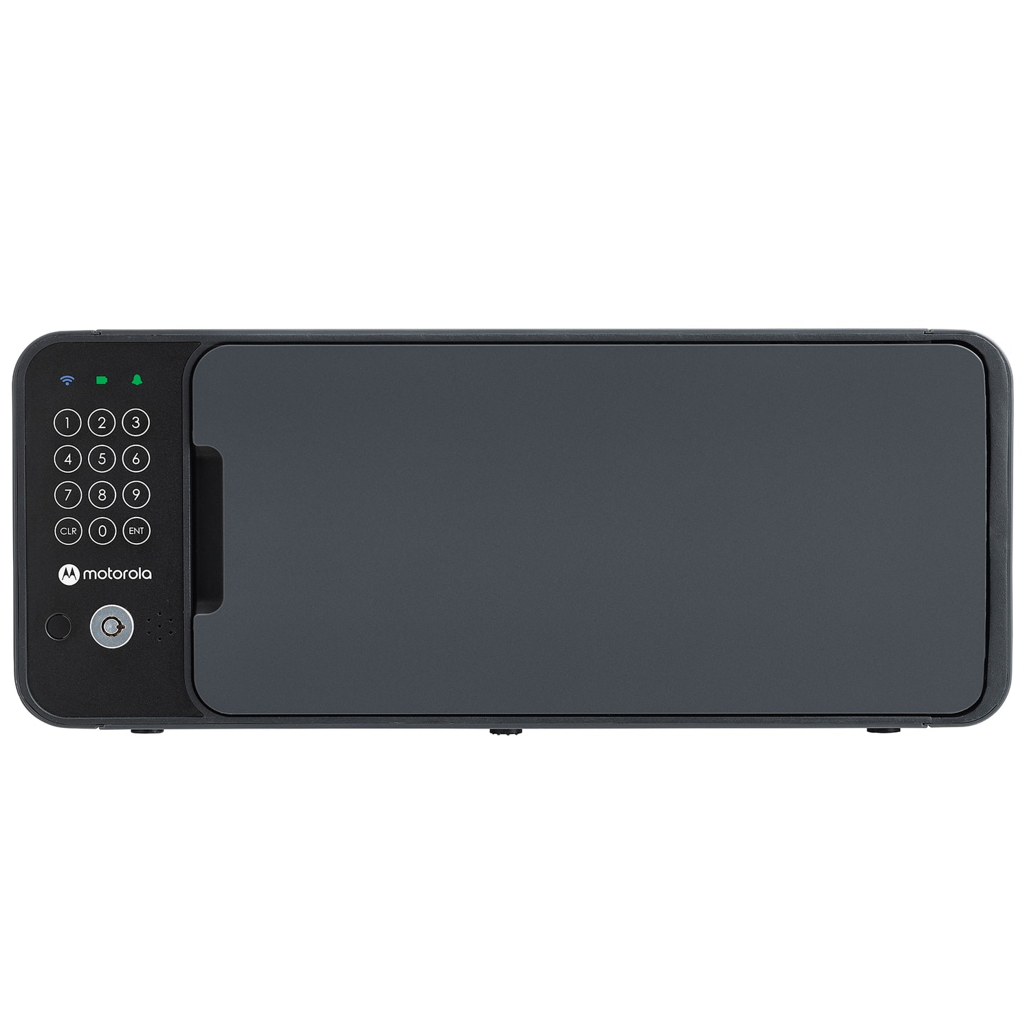 Front. Motorola - XL Smart Safe - Black.