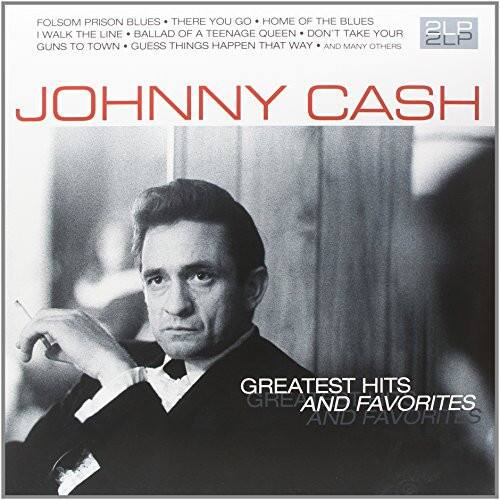 Folsom Prison Blues  
There You Go  
Home of the Blues  
I Walk the Line  
Ballad of a Teenage Queen  
Don't Take Your Guns to Town  
Guess Things Happen That Way  
And Many Others  

Johnny Cash  
Greatest Hits and Favorites  

2LP